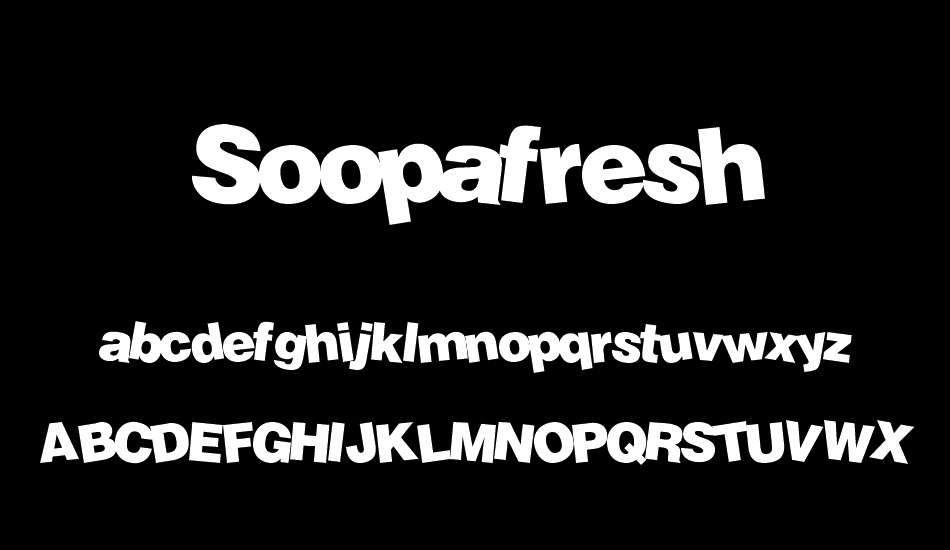 soopafresh font