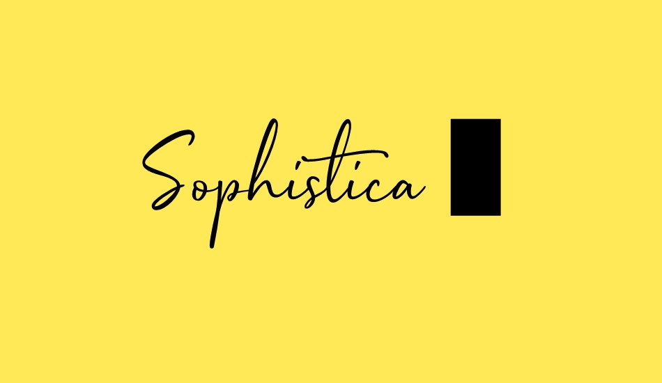 sophistica-1 font big