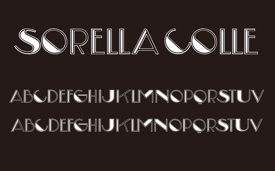 Sorella font