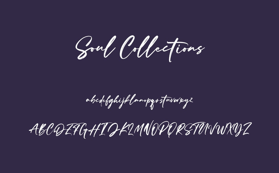Soul Collections font