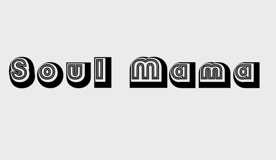 soul-mama font big