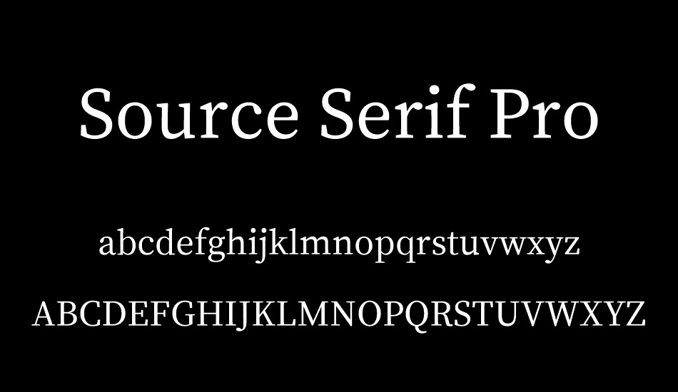 source-serif-pro font