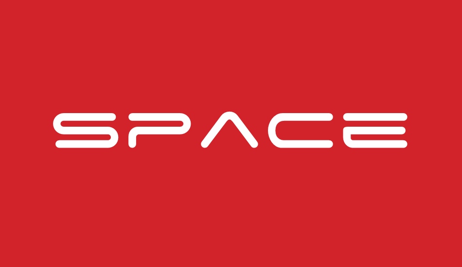 space-age font big