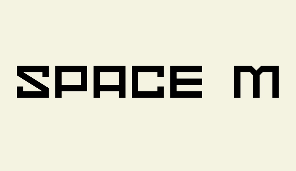 space-madness font big