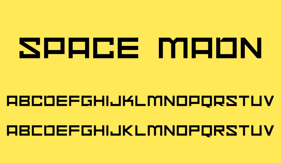 space-madness font