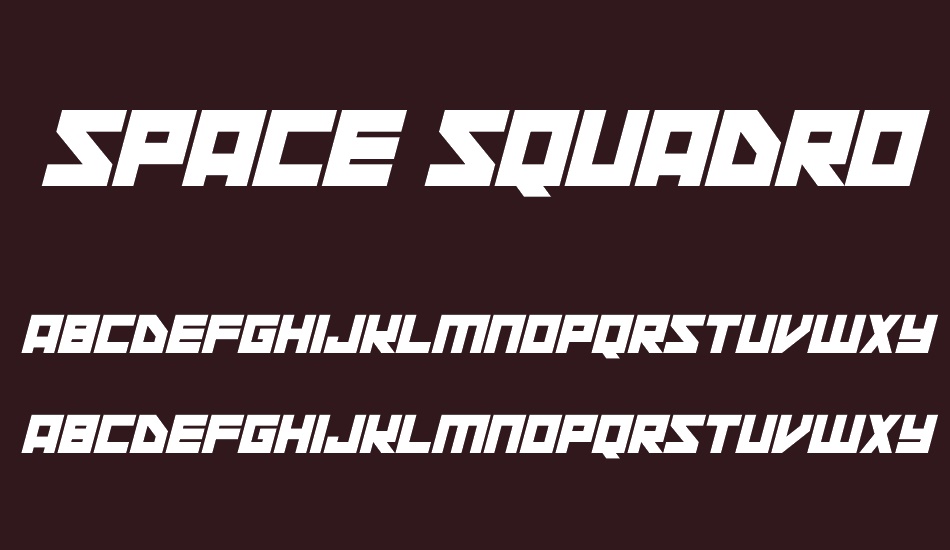space-squadron font