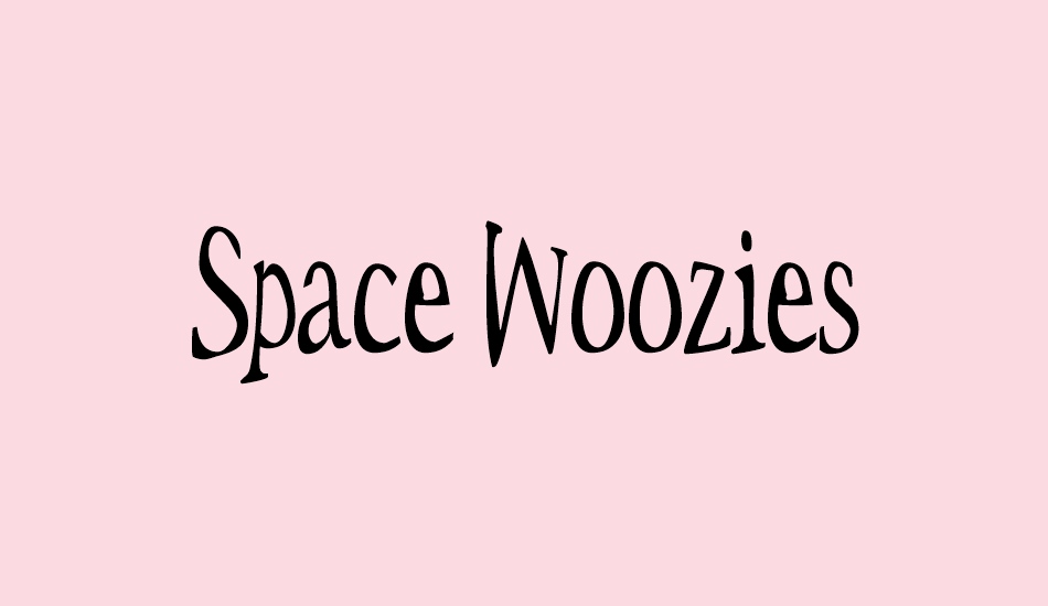 space-woozies font big