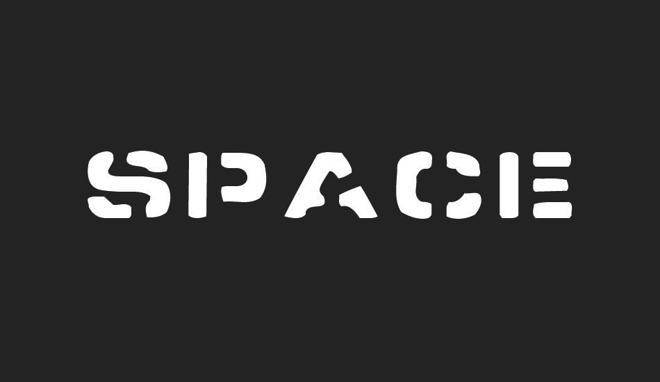 spacedock-stencil font big