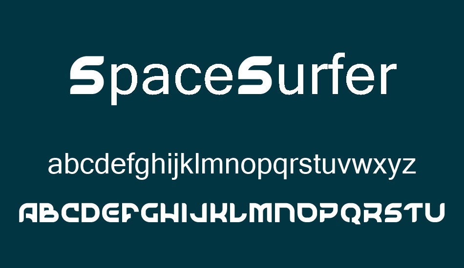 spacesurfer font
