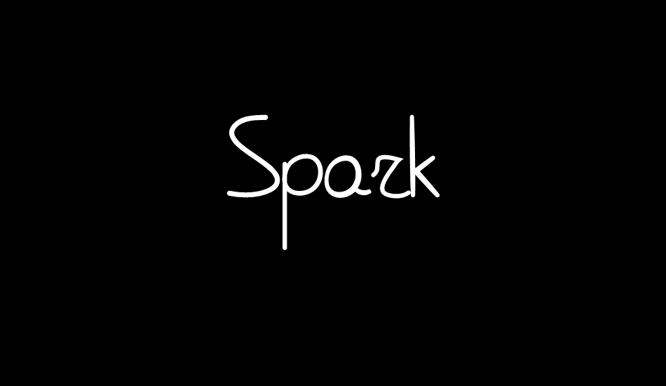 spark font big
