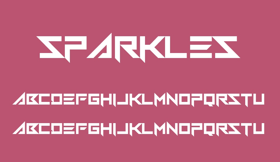 sparkles font