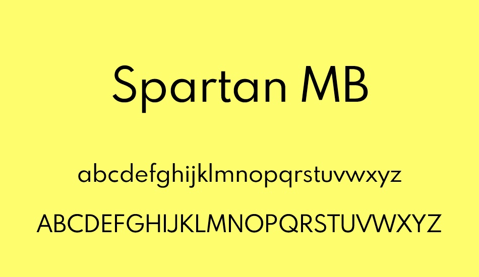 spartan-mb font