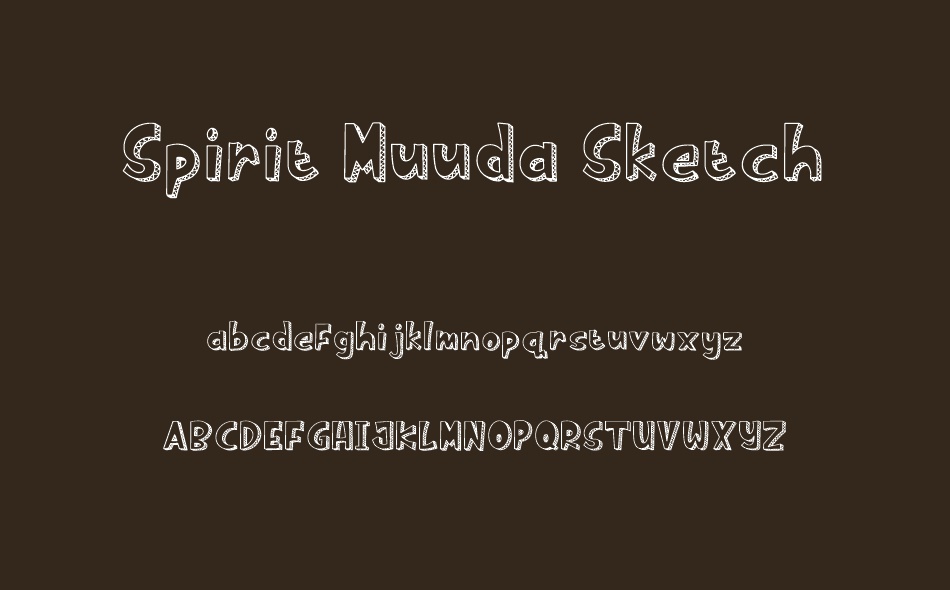 Spirit Muuda font