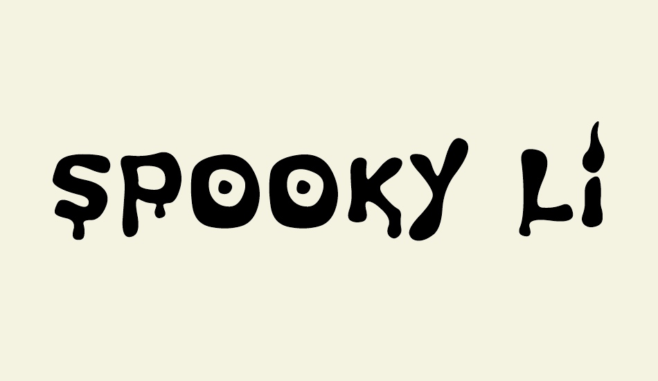 spooky-light font big