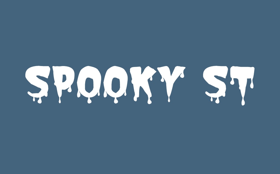 Spooky Stories font big