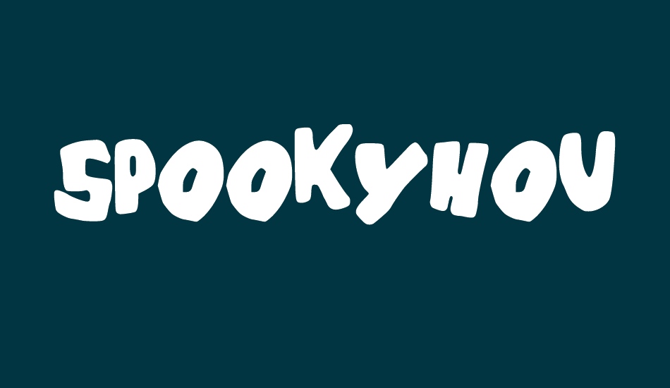 spookyhouse- font big