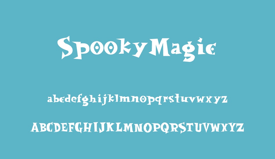 spookymagic font