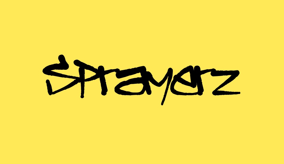 sprayerz font big