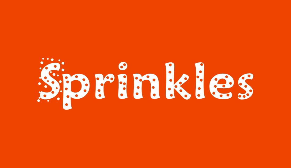 Sprinkles free font