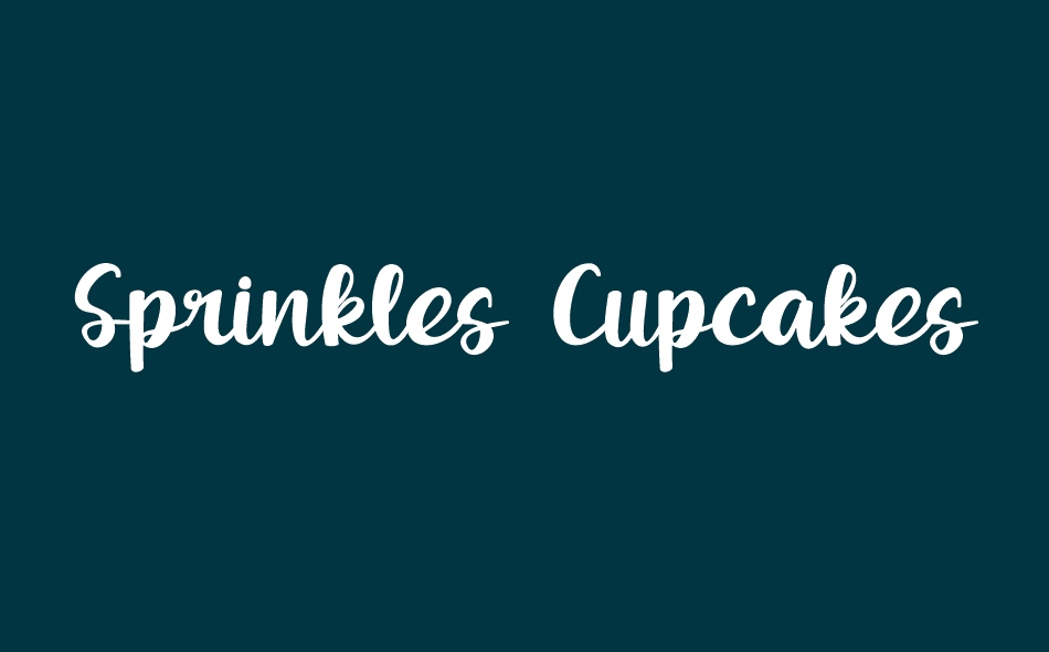 Sprinkles Cupcakes font big