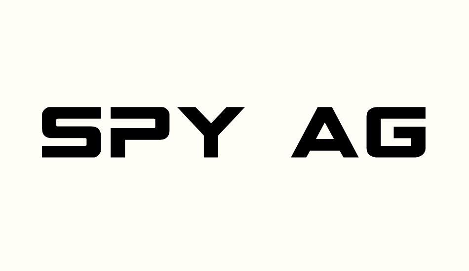 spy-agency font big