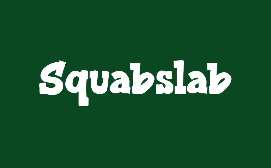 Squabslab font big