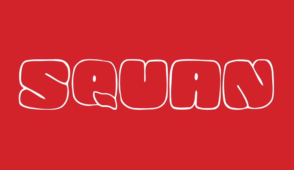 squanded-light font big