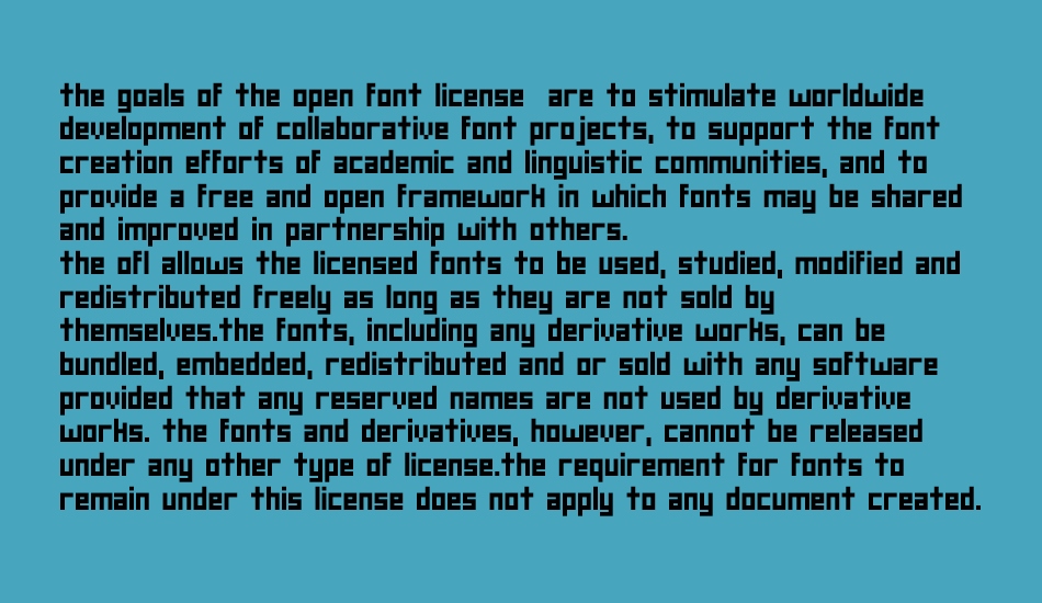 square-deal font 1