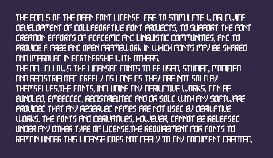 squareı-(demo) font 1