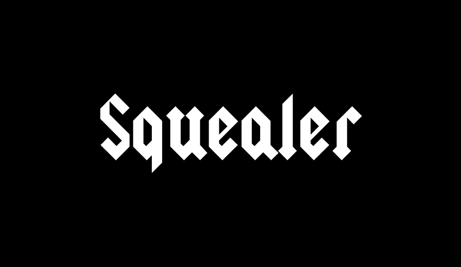 squealer font big