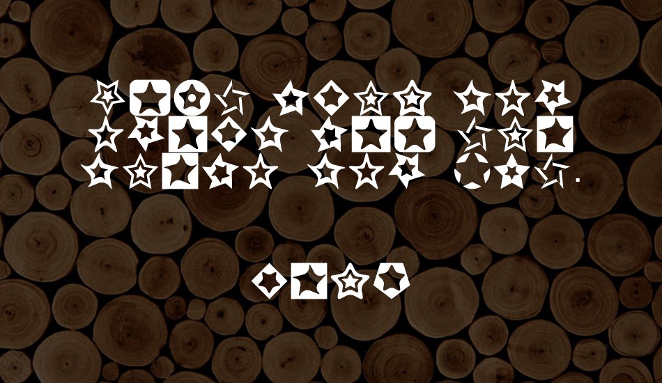stars-for-3d-fx font text