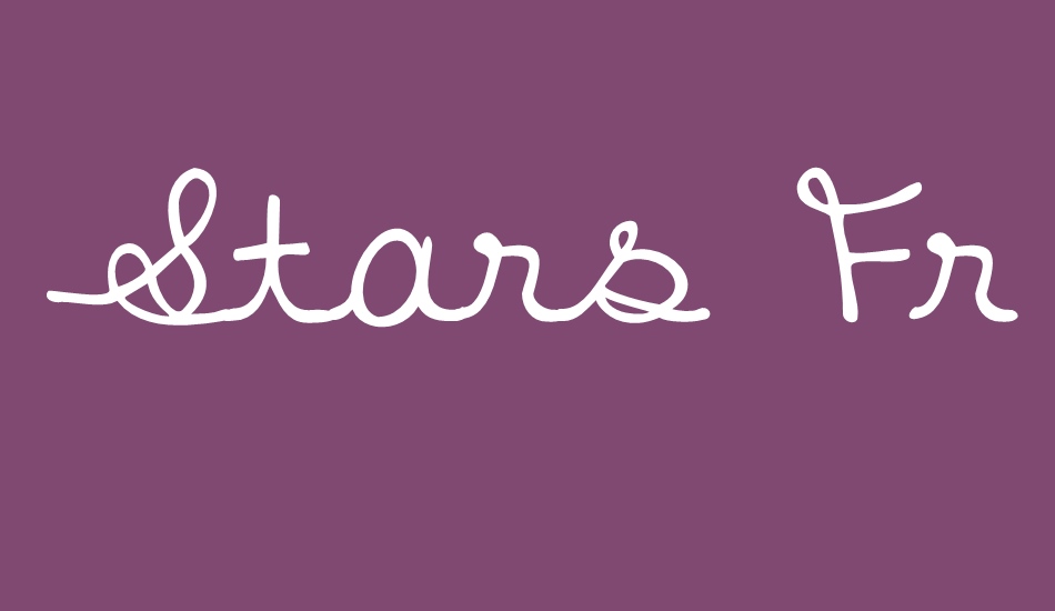 stars-from-our-eyes font big