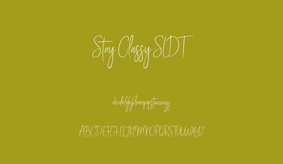 stay-classy-sldt font