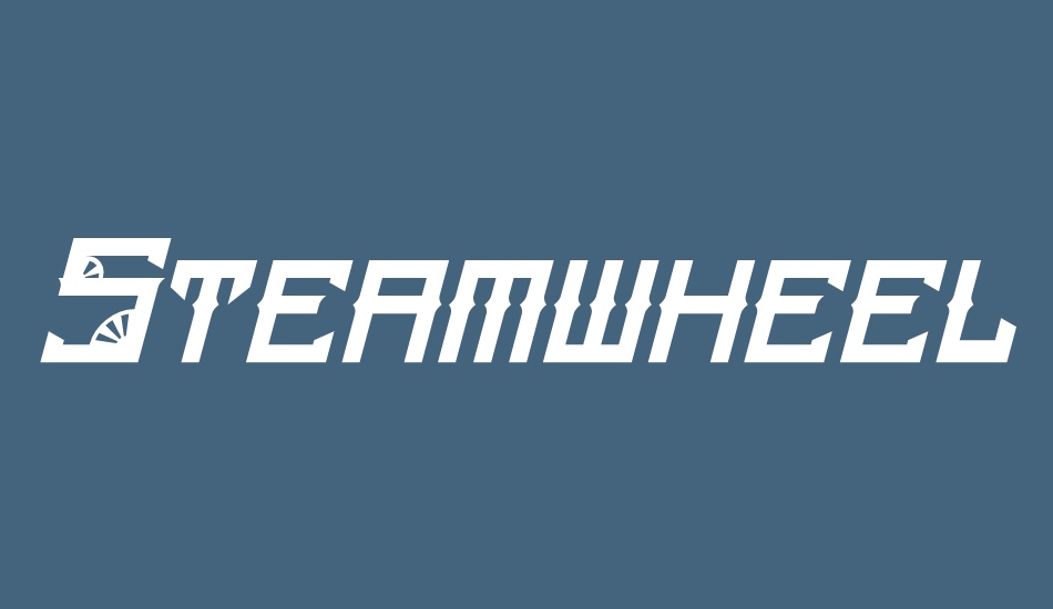 steamwheel font big