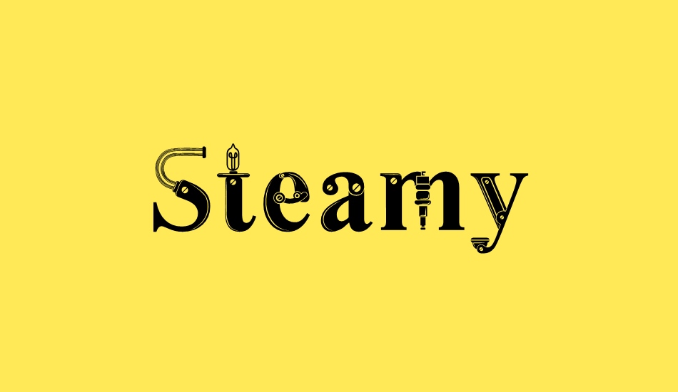 steamy font big