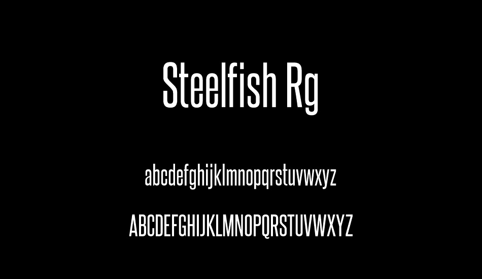 steelfish-rg font