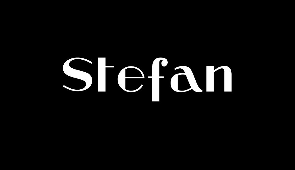 stefan font big