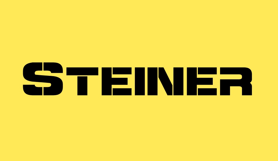 steiner font big