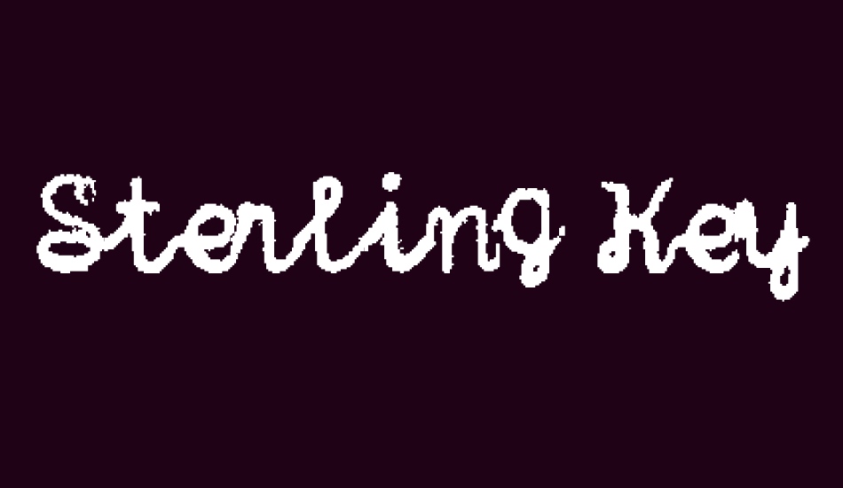 sterling-keys font big