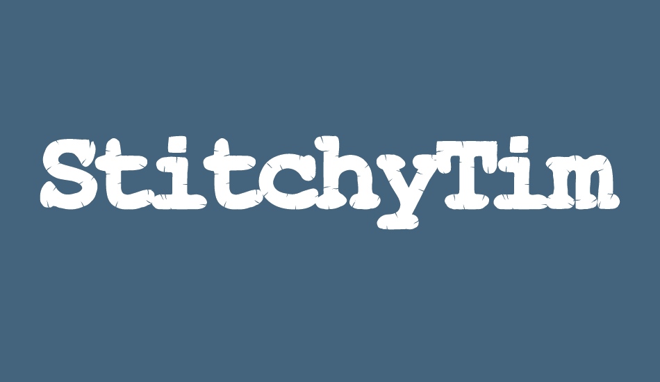 stitchytimes font big