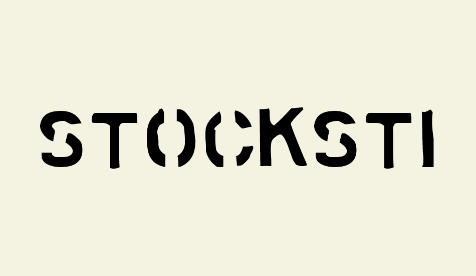 stockstill-solid font big