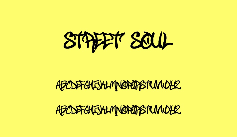 street-soul font