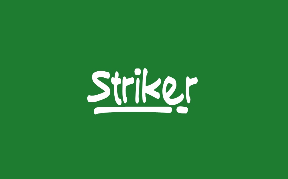 Striker font big