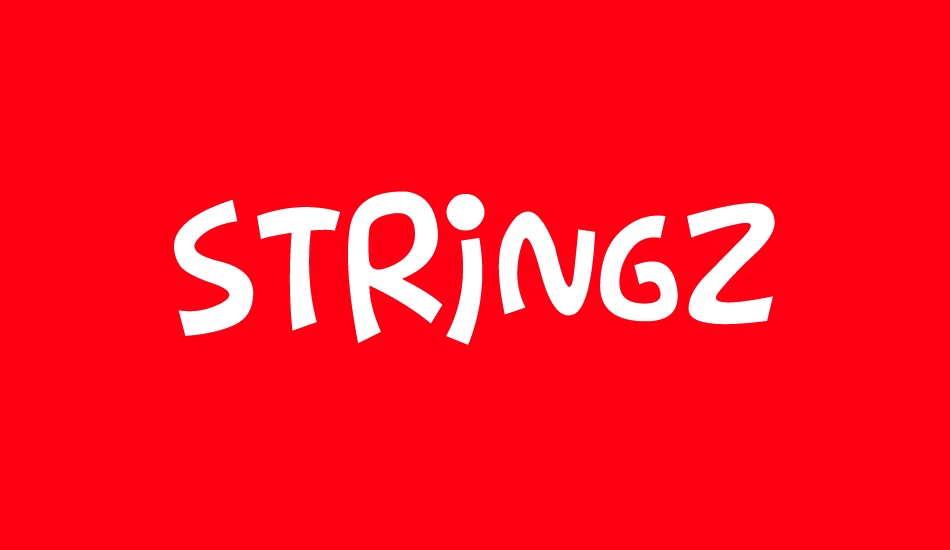 stringz font big