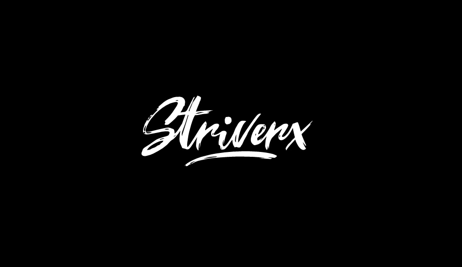 striverx font big