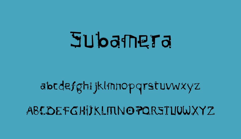 subamera font