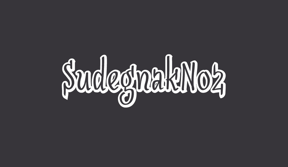 sudegnakno2 font big