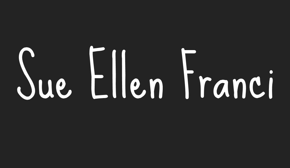 sue-ellen-francisco font big