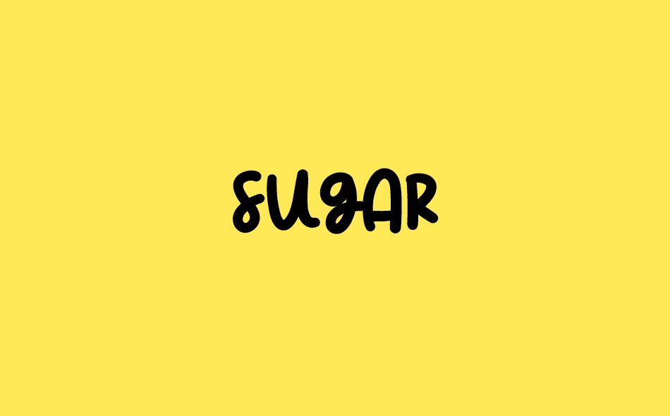 Sugar font big