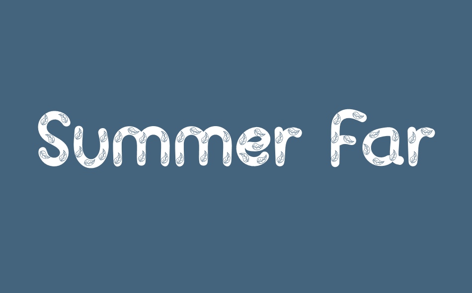 Summer Farmhouse font big